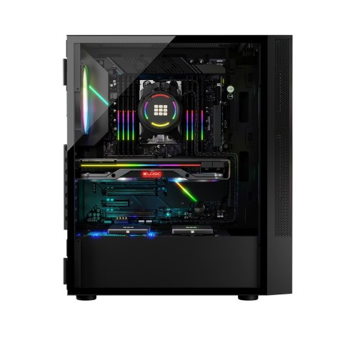 LOGIC OBUDOWA ARYA ARGB MIDI USB 3.0 BLACK LOGIC LOGIC OBUDOWA ARYA ARGB MIDI USB 3.0 BLACK LOGIC