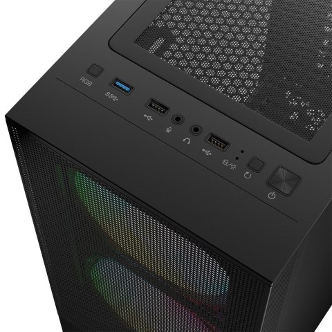 LOGIC OBUDOWA ARYA ARGB MIDI USB 3.0 BLACK LOGIC LOGIC OBUDOWA ARYA ARGB MIDI USB 3.0 BLACK LOGIC