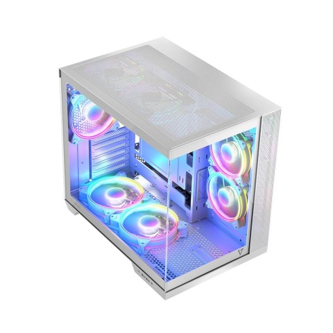 MODECOM OBUDOWA VOLCNO PANORAMA APEX ARGB 7F MIDI WHITE MODECOM MODECOM OBUDOWA VOLCNO PANORAMA APEX ARGB 7F MIDI WHITE MODECOM