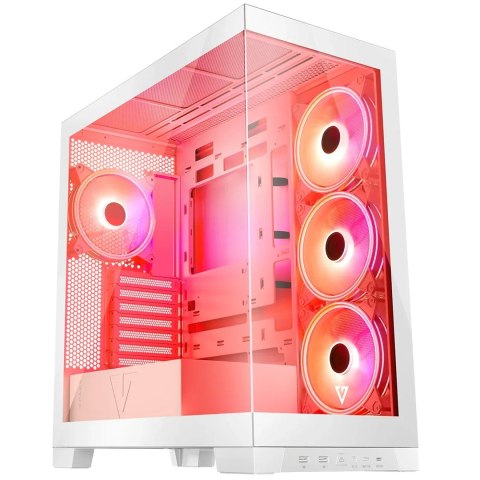 MODECOM OBUDOWA VOLCNO SPACE APEX ARGB MIDI WHITE MODECOM MODECOM OBUDOWA VOLCNO SPACE APEX ARGB MIDI WHITE MODECOM