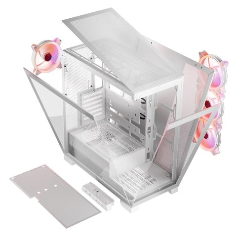 MODECOM OBUDOWA VOLCNO SPACE APEX ARGB MIDI WHITE MODECOM MODECOM OBUDOWA VOLCNO SPACE APEX ARGB MIDI WHITE MODECOM