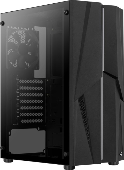 Obudowa AEROCOOL PGS MECHA-G-BK-v1 RGB czarna Aerocool Obudowa AEROCOOL PGS MECHA-G-BK-v1 RGB czarna Aerocool