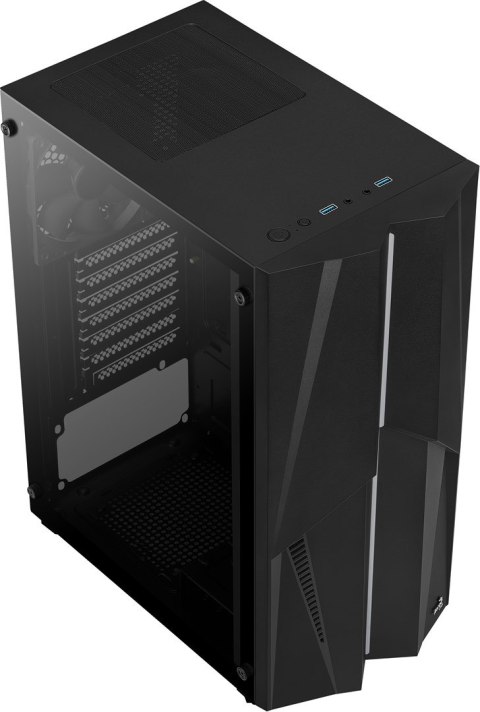 Obudowa AEROCOOL PGS MECHA-G-BK-v1 RGB czarna Aerocool Obudowa AEROCOOL PGS MECHA-G-BK-v1 RGB czarna Aerocool