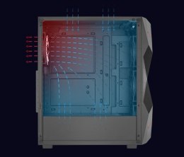 Obudowa AEROCOOL PGS VOLCAN-G-BK-v1 Aerocool