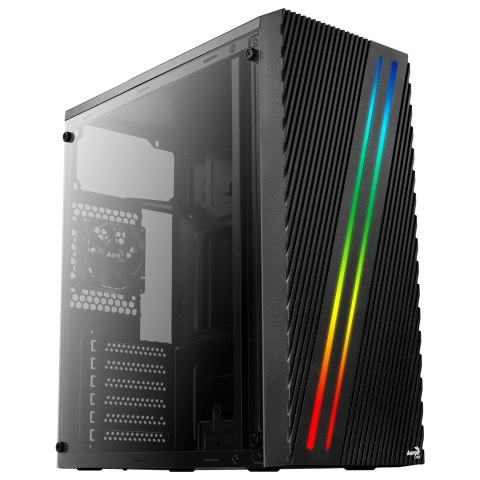 Obudowa Aerocool PGS STREAK A AEROPGSSTREAK-A-BKRG (ATX, Micro ATX, Mini ITX; kolor czarny) Aerocool Obudowa Aerocool PGS STREAK A AEROPGSSTREAK-A-BKRG (ATX, Micro ATX, Mini ITX; kolor czarny) Aerocool