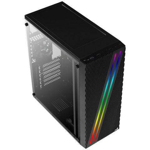 Obudowa Aerocool PGS STREAK A AEROPGSSTREAK-A-BKRG (ATX, Micro ATX, Mini ITX; kolor czarny) Aerocool Obudowa Aerocool PGS STREAK A AEROPGSSTREAK-A-BKRG (ATX, Micro ATX, Mini ITX; kolor czarny) Aerocool