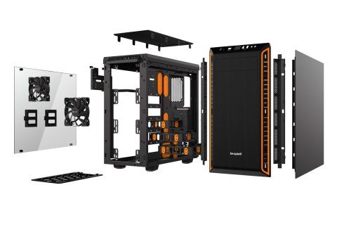 Obudowa BE QUIET! PURE BASE 600 BGW20 (ATX, Mini ATX, Mini ITX; kolor czarny) BE QUIET! Obudowa BE QUIET! PURE BASE 600 BGW20 (ATX, Mini ATX, Mini ITX; kolor czarny) BE QUIET!