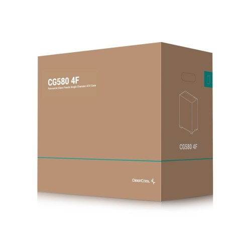 Obudowa DeepCool CG580 4F czarna DEEPCOOL Obudowa DeepCool CG580 4F czarna DEEPCOOL