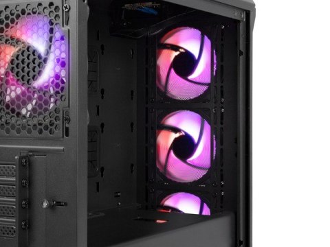 Obudowa NATEC Genesis Irid 503 ARGB NPC-1559 (Micro ATX. Mini ITX; kolor czarny) GENESIS Obudowa NATEC Genesis Irid 503 ARGB NPC-1559 (Micro ATX. Mini ITX; kolor czarny) GENESIS