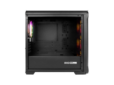 Obudowa NATEC Genesis Irid 503 ARGB NPC-1559 (Micro ATX. Mini ITX; kolor czarny) GENESIS Obudowa NATEC Genesis Irid 503 ARGB NPC-1559 (Micro ATX. Mini ITX; kolor czarny) GENESIS