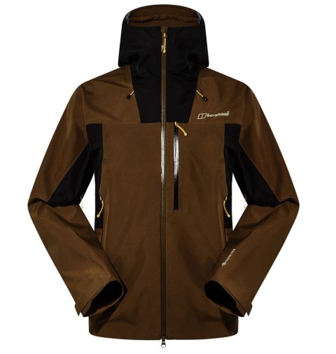 Kurtka hybrydowa męska Berghaus Vaskye Hooded Hybrid Jacket roz. M brązowa Berghaus