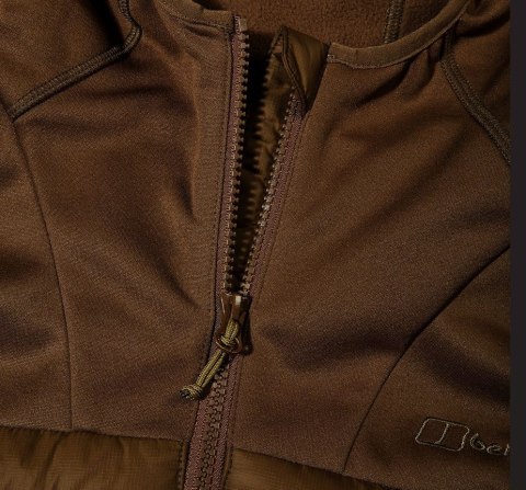 Kurtka hybrydowa męska Berghaus Vaskye Hooded Hybrid Jacket roz. M brązowa Berghaus Kurtka hybrydowa męska Berghaus Vaskye Hooded Hybrid Jacket roz. M brązowa Berghaus