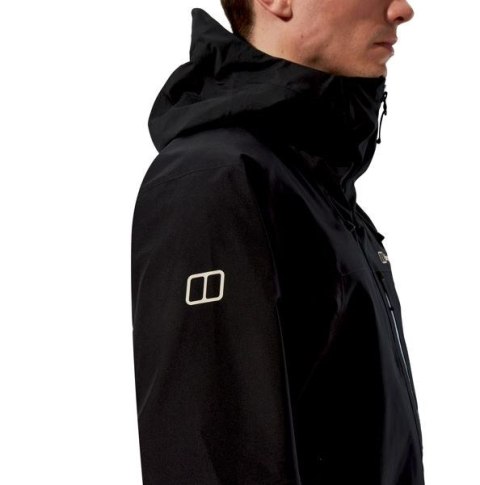 Kurtka z membraną Berghaus RIDGE-SEEKER GTX JKT BLK/BLK roz. L Berghaus Kurtka z membraną Berghaus RIDGE-SEEKER GTX JKT BLK/BLK roz. L Berghaus