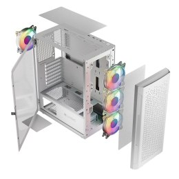 LOGIC OBUDOWA ARAMIS ARGB MIDI USB 3.0 WHITE (WYPRZEDAŻ) LOGIC