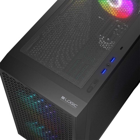 LOGIC OBUDOWA DART PRO ARGB MINI USB TYPE-C CZARNA LOGIC LOGIC OBUDOWA DART PRO ARGB MINI USB TYPE-C CZARNA LOGIC