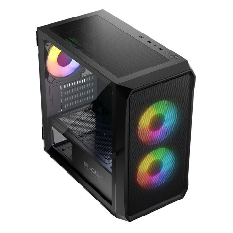 LOGIC OBUDOWA PORTOS ARGB MINI USB 3.0 BLACK LOGIC LOGIC OBUDOWA PORTOS ARGB MINI USB 3.0 BLACK LOGIC