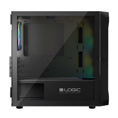 LOGIC OBUDOWA PORTOS ARGB MINI USB 3.0 BLACK LOGIC LOGIC OBUDOWA PORTOS ARGB MINI USB 3.0 BLACK LOGIC
