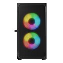 LOGIC OBUDOWA PORTOS ARGB MINI USB 3.0 BLACK LOGIC