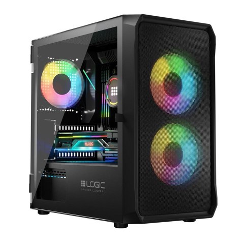 LOGIC OBUDOWA PORTOS ARGB MINI USB 3.0 BLACK LOGIC LOGIC OBUDOWA PORTOS ARGB MINI USB 3.0 BLACK LOGIC