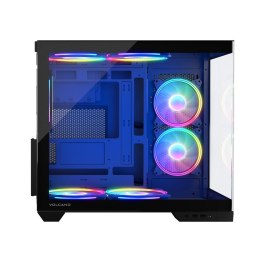 MODECOM OBUDOWA VOLCANO PANORAMA APEX ARGB 3F MIDI BLACK MODECOM