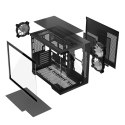 MODECOM OBUDOWA VOLCANO PANORAMA APEX ARGB 3F MIDI BLACK MODECOM