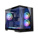MODECOM OBUDOWA VOLCANO PANORAMA APEX ARGB 5F MIDI BLACK MODECOM