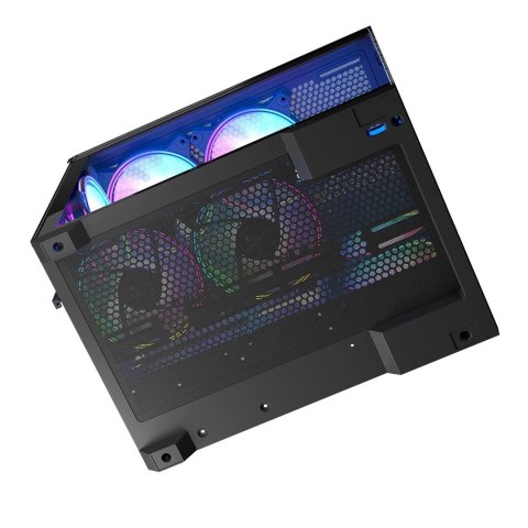 MODECOM OBUDOWA VOLCANO PANORAMA APEX ARGB 5F MIDI BLACK MODECOM MODECOM OBUDOWA VOLCANO PANORAMA APEX ARGB 5F MIDI BLACK MODECOM