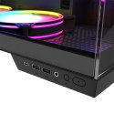 MODECOM OBUDOWA VOLCANO PANORAMA APEX ARGB 5F MIDI BLACK MODECOM