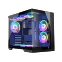 MODECOM OBUDOWA VOLCANO PANORAMA APEX ARGB 7F MIDI BLACK MODECOM