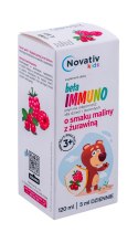 Novativ Kids Beta Immuno płyn na odporność 120ml MEDICINAE