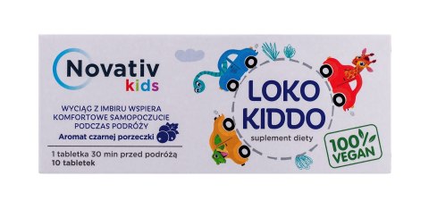 Novativ Kids LOKOKIDDO 10 tabl. MEDICINAE Novativ Kids LOKOKIDDO 10 tabl. MEDICINAE