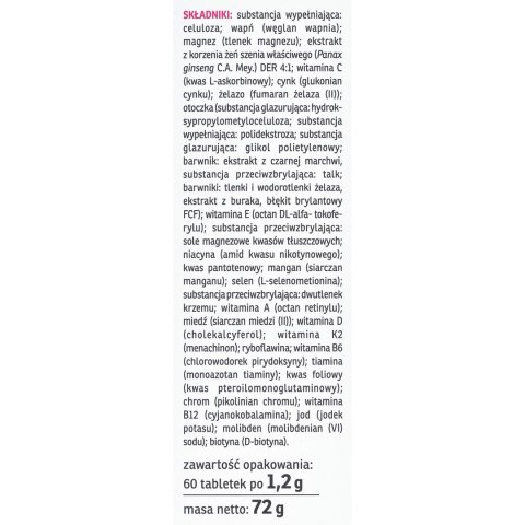Novativ Multiwitamina dla Niej, 60 tabletek powlekanych MEDICINAE Novativ Multiwitamina dla Niej, 60 tabletek powlekanych MEDICINAE