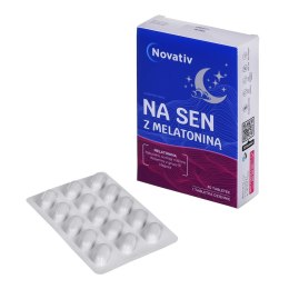 Novativ Na sen z melatoniną 30 tabletek MEDICINAE