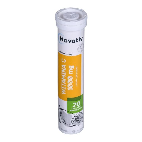 Novativ Witamina C 1000 mg., 20tabl. MEDICINAE Novativ Witamina C 1000 mg., 20tabl. MEDICINAE