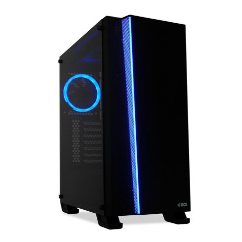 Obudowa IBOX WIZARD 4 GAMING OW4 (ATX; kolor czarny) IBOX Obudowa IBOX WIZARD 4 GAMING OW4 (ATX; kolor czarny) IBOX
