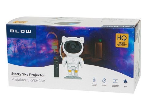 BLOW LAMPKA NOCNA PROJEKTOR GWIAZD ASTRONAUTA SKYSHOW BLOW BLOW LAMPKA NOCNA PROJEKTOR GWIAZD ASTRONAUTA SKYSHOW BLOW