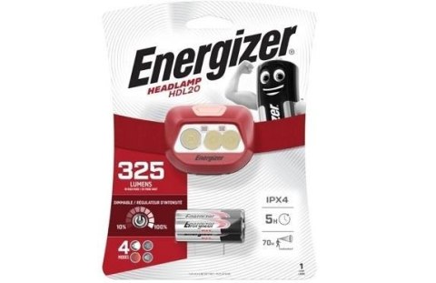 ENERGIZER LATARKA HEADLIGHT HDL20 3AAA 325 lm ENERGIZER ENERGIZER LATARKA HEADLIGHT HDL20 3AAA 325 lm ENERGIZER