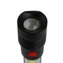 ESPERANZA ALUMINIOWA LATARKA ZE ŚWIATŁEM BOCZNYM COB APATE EOT069 Esperanza