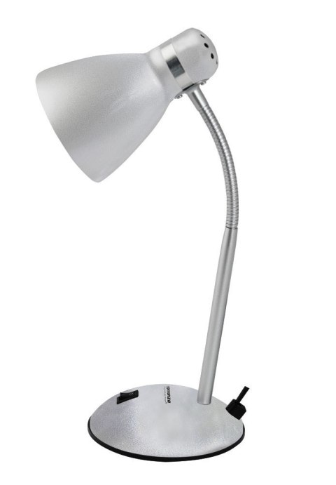 ESPERANZA LAMPKA BIURKOWA E27 ALKES SREBRNA ELD113S Esperanza ESPERANZA LAMPKA BIURKOWA E27 ALKES SREBRNA ELD113S Esperanza