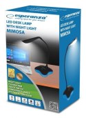 Lampka biurkowa LED Esperanza MIMOSA ELD105K (1m; Biały neutralny) Esperanza