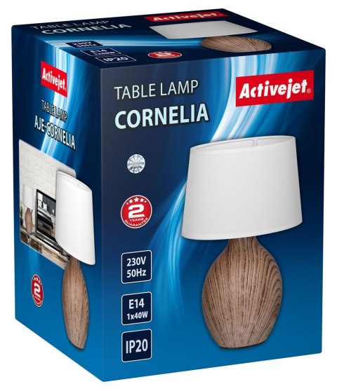 Lampka stołowa Activejet AJE-CORNELIA E14 Activejet Lampka stołowa Activejet AJE-CORNELIA E14 Activejet