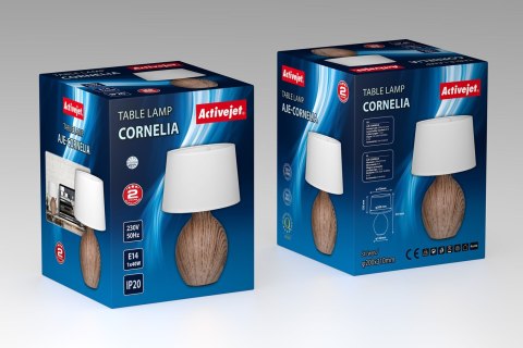 Lampka stołowa Activejet AJE-CORNELIA E14 Activejet Lampka stołowa Activejet AJE-CORNELIA E14 Activejet
