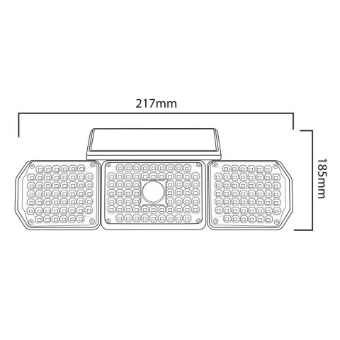 MACLEAN SOLARNA LAMPA LED Z CZUJNIKIEM RUCHU IP65 4W 3 TRYBY PRACY MCE615 Maclean MACLEAN SOLARNA LAMPA LED Z CZUJNIKIEM RUCHU IP65 4W 3 TRYBY PRACY MCE615 Maclean