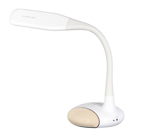 Nowoczesna lampka na biurko wielokolorowa RGB LED Activejet VENUS RGB biała z funkcją oświetlenia nocnego Activejet Nowoczesna lampka na biurko wielokolorowa RGB LED Activejet VENUS RGB biała z funkcją oświetlenia nocnego Activejet