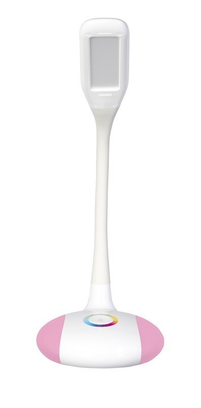Nowoczesna lampka na biurko wielokolorowa RGB LED Activejet VENUS RGB biała z funkcją oświetlenia nocnego Activejet Nowoczesna lampka na biurko wielokolorowa RGB LED Activejet VENUS RGB biała z funkcją oświetlenia nocnego Activejet