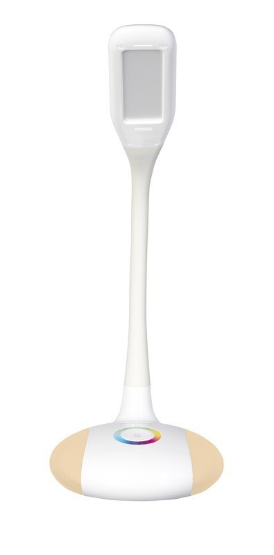 Nowoczesna lampka na biurko wielokolorowa RGB LED Activejet VENUS RGB biała z funkcją oświetlenia nocnego Activejet Nowoczesna lampka na biurko wielokolorowa RGB LED Activejet VENUS RGB biała z funkcją oświetlenia nocnego Activejet