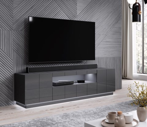 Oświetlenie LED szafka RTV REJA białe Cama MEBLE Oświetlenie LED szafka RTV REJA białe Cama MEBLE