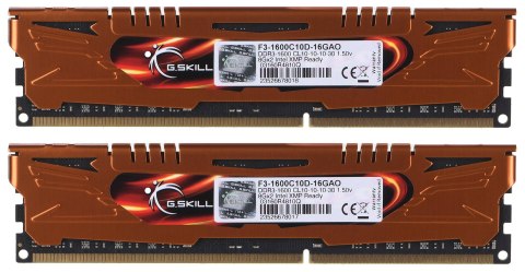 G.SKILL ARES DDR3 2X8GB 1600MHZ CL10 XMP LOW PROFILE F3-1600C10D-16GAO G.SKILL G.SKILL ARES DDR3 2X8GB 1600MHZ CL10 XMP LOW PROFILE F3-1600C10D-16GAO G.SKILL