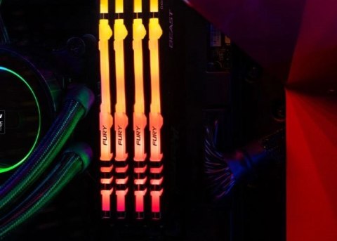 KINGSTON 64GB 3200MHz DDR4 CL16 DIMM (Kit of 2) FURY Beast Black KF432C16BBK2/64 Kingston KINGSTON 64GB 3200MHz DDR4 CL16 DIMM (Kit of 2) FURY Beast Black KF432C16BBK2/64 Kingston