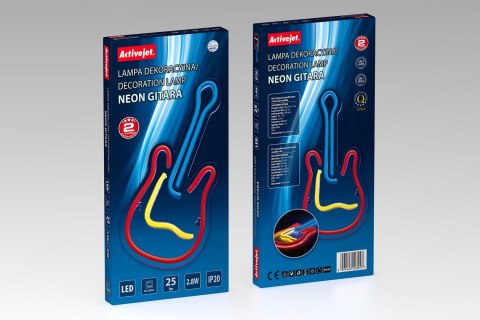 Neon LED Activejet AJE-NEON GITARA Activejet Neon LED Activejet AJE-NEON GITARA Activejet